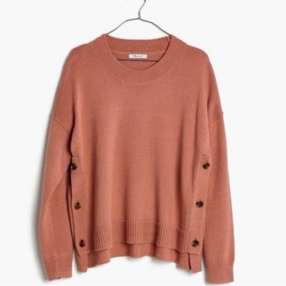 Madewell Button-Side Sweater